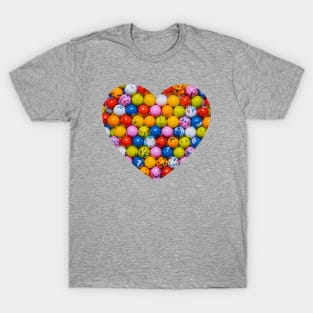 Vintage Jawbreaker Candy Photo Heart T-Shirt